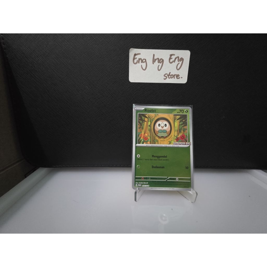 Pokemon Promo Bimbingan Rasi (Rowlet) Indonesia