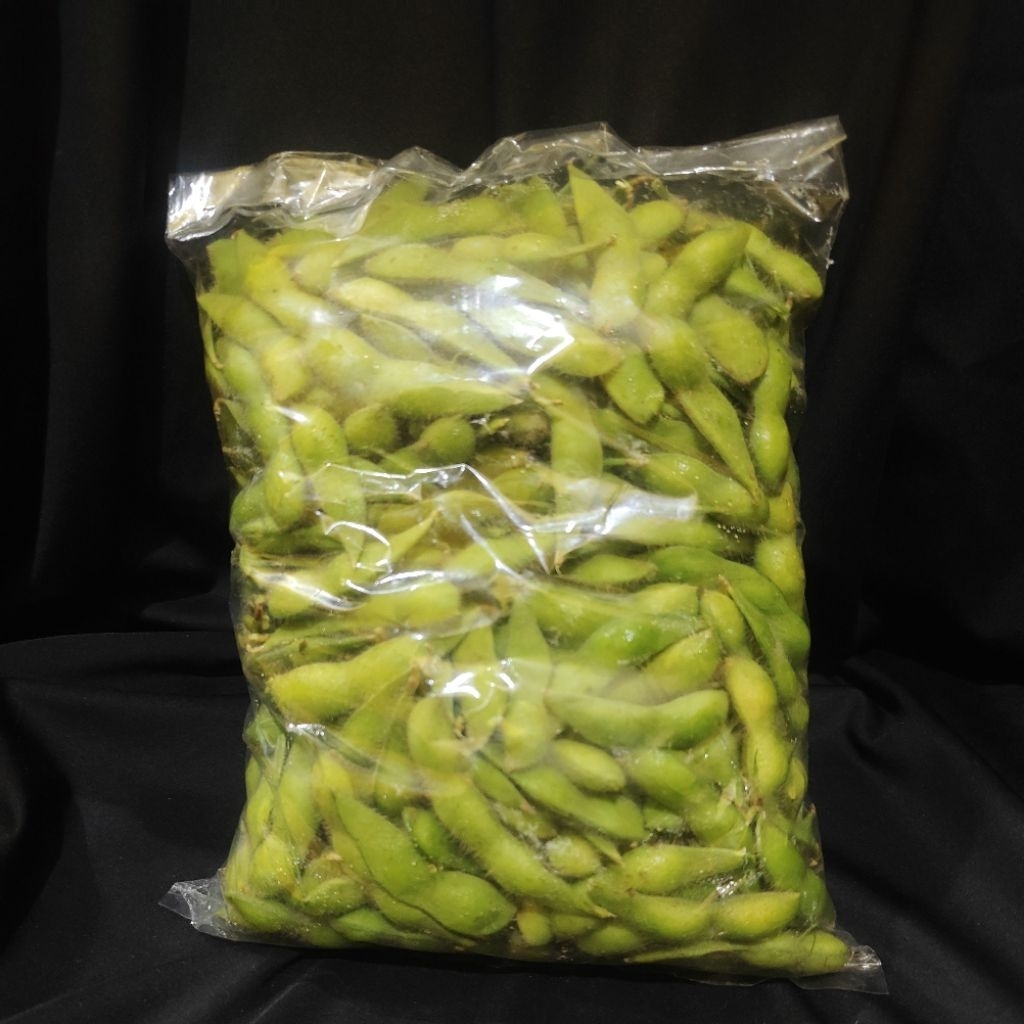 Edamame Fresh 1kg - Kacang Kedelai Jepang Mentah, Tinggi Protein, Segar Langsung dari Petani