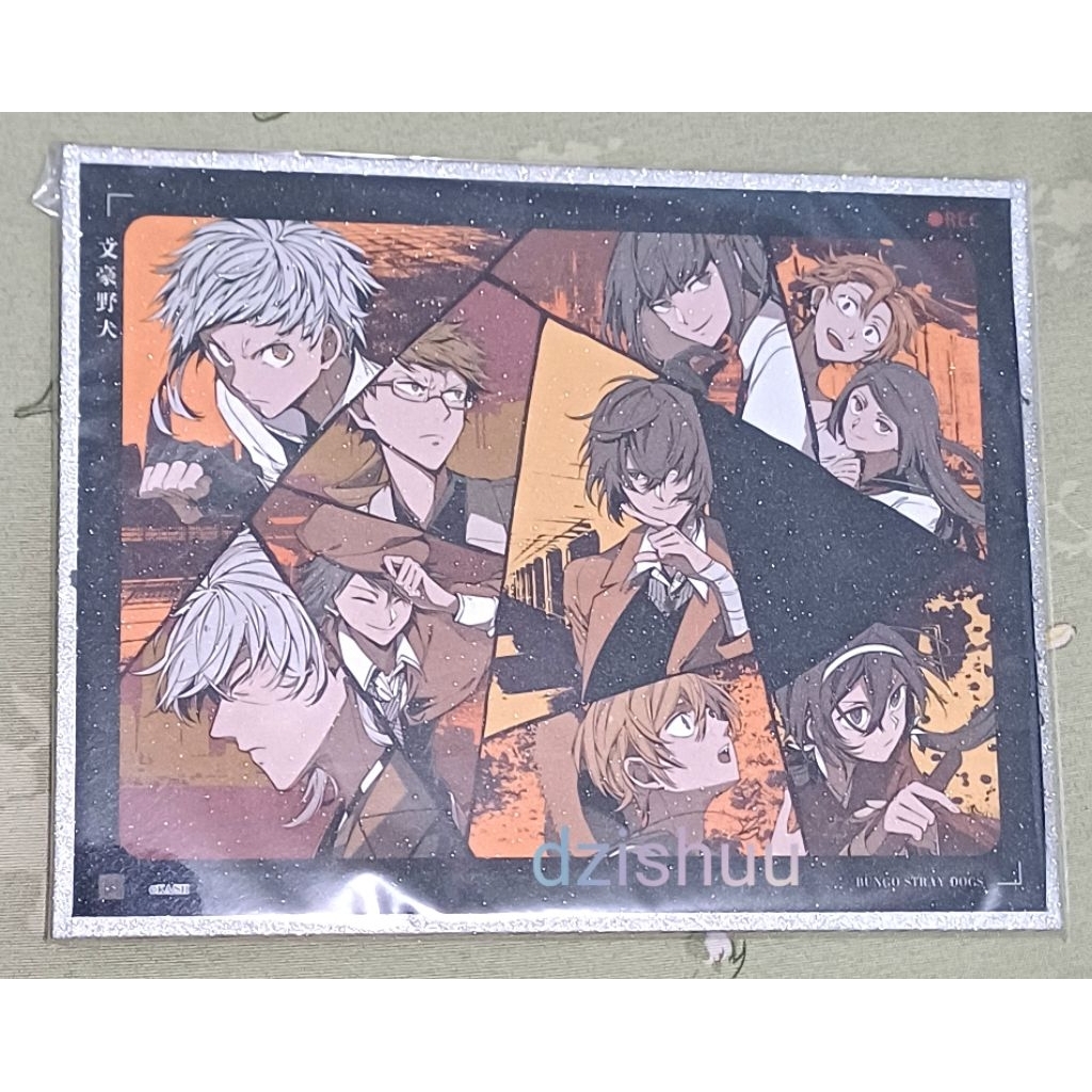 shikishi shanghai pop up store bungo stray dogs BSD ADA armed detective agency
