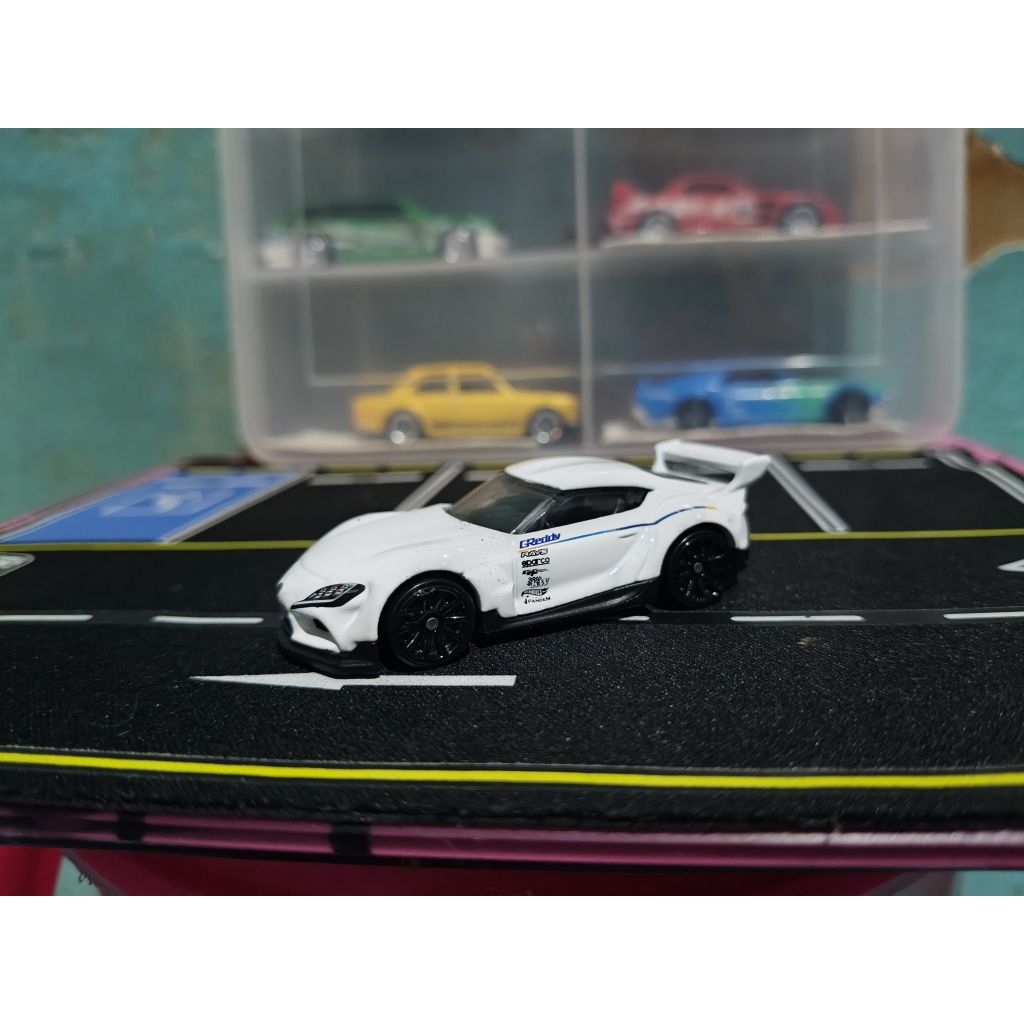 hotwheels toyota supra mk5 putih