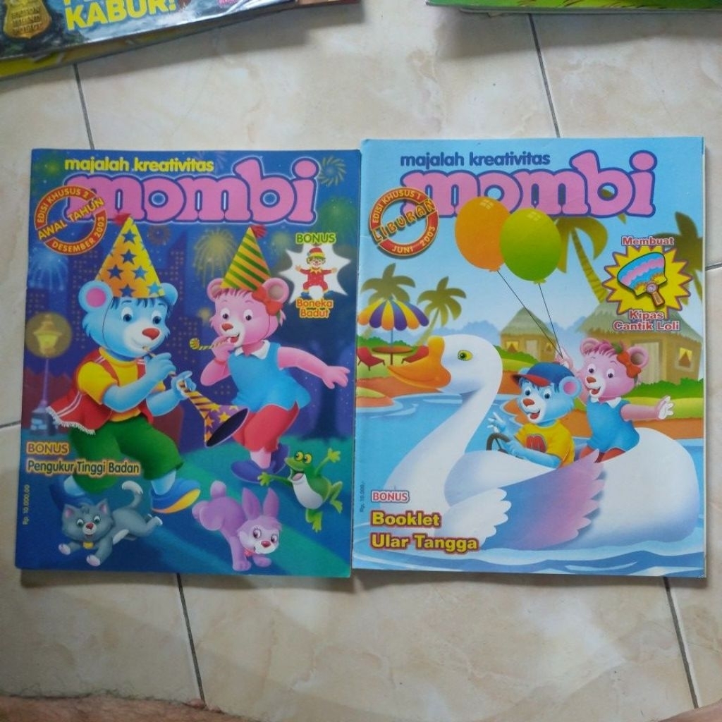 MAJALAH KREATIVITAS MOMBI EDISI KHUSUS 1 & 2 LIBURAN & AWAL TAHUN
