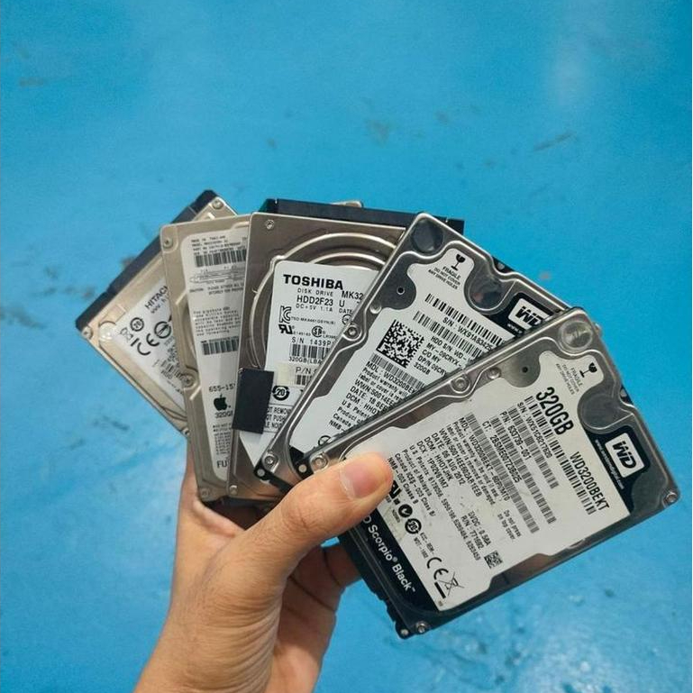HARDISK 2.5 LAPTOP 320GB SENTINEL 100%  KONDISI OKE GARANSI PERSONAL 7 HARI