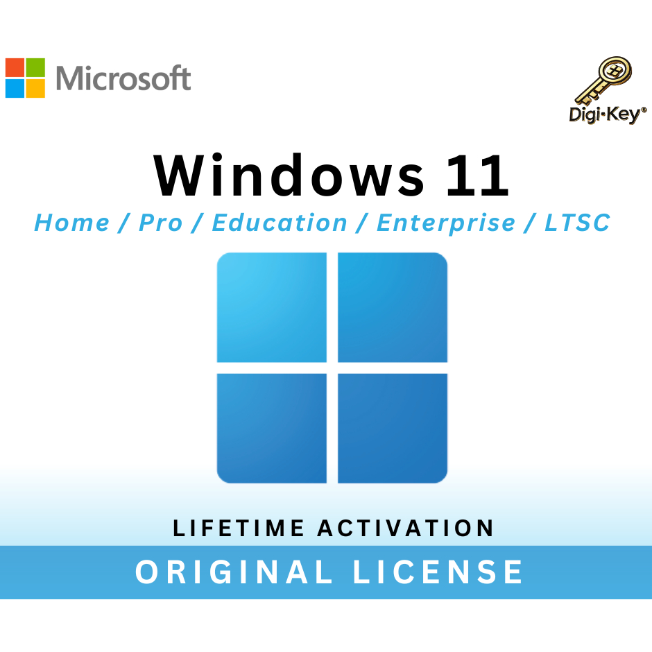 Windows 11 Home | Pro | Education | Enterprise | LTSC ORIGINAL - Digital License