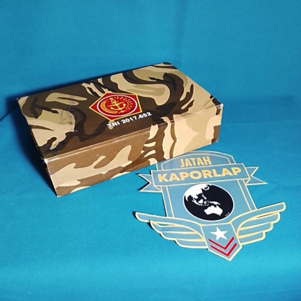 Senter lapangan loreng gurun kaporlap jatah TNI