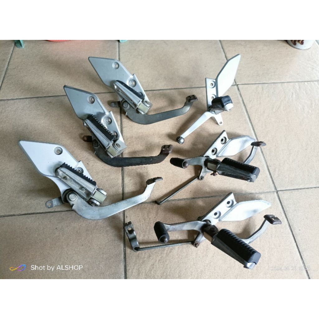 footstep step depan ori vixion old new vixion 2007-2018