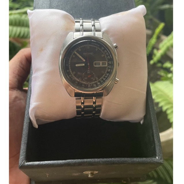 jam tangan seiko 6139-6010 automatic chronograph (seiko bruce lee) jdm