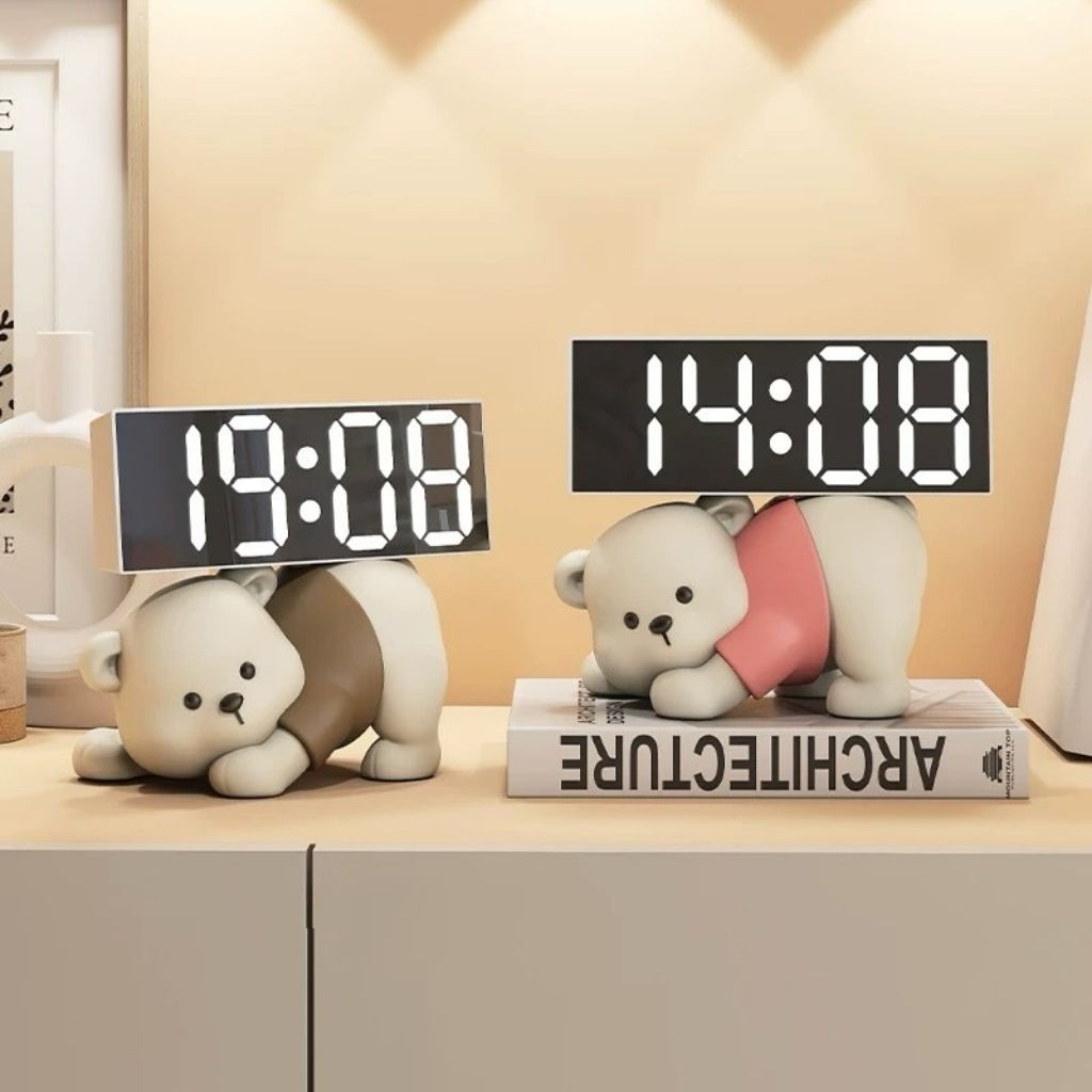 jam meja LED