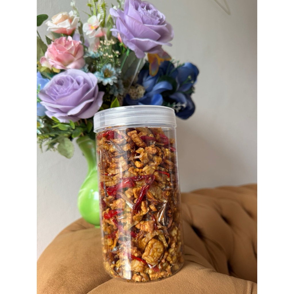 orek teri tempe dan orek tempe kacang