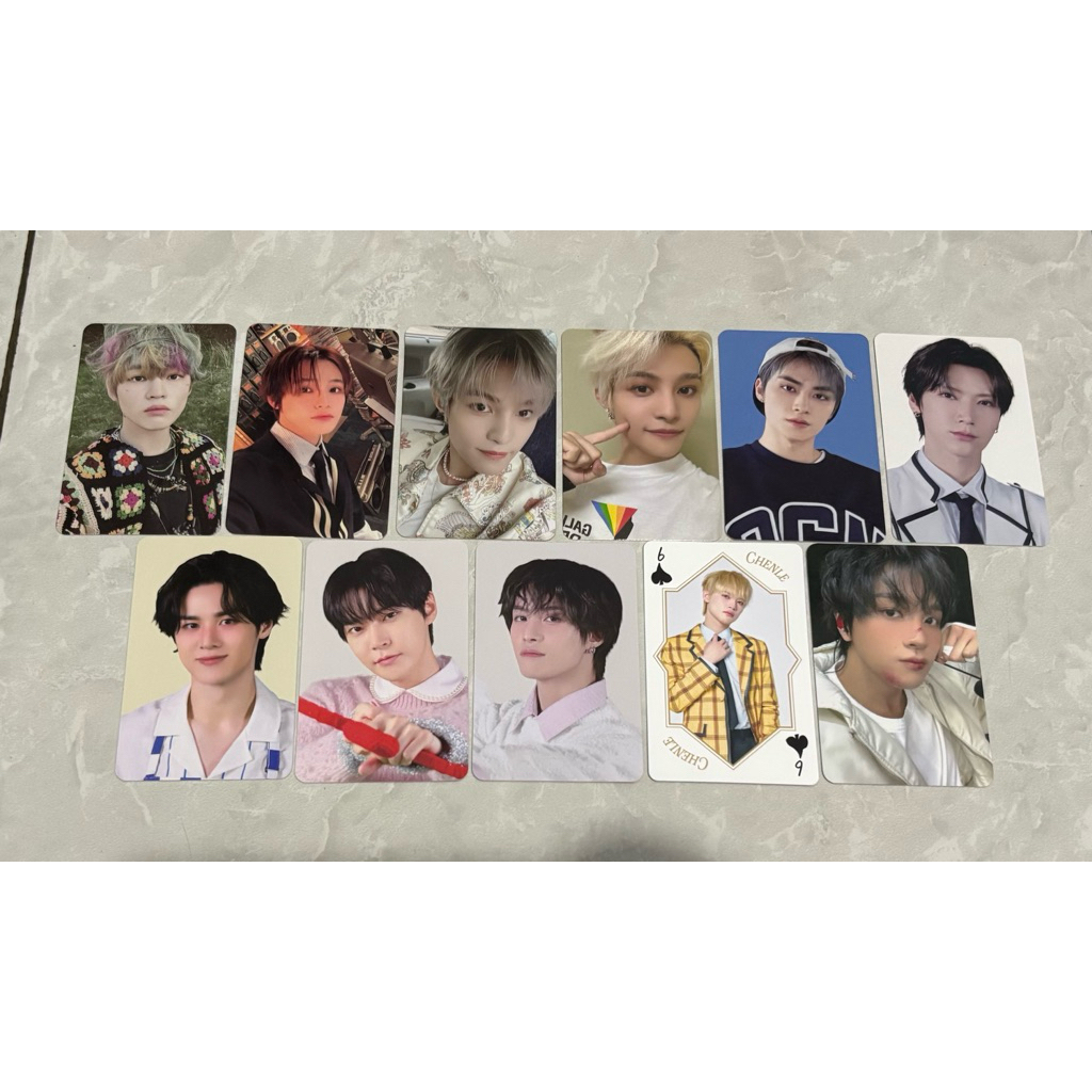 Take All Photocard Haechan Chenle Doyoung Kun Xiaojun Yangyang Ten NCT / WayV Hello Future, ISTJ, Re