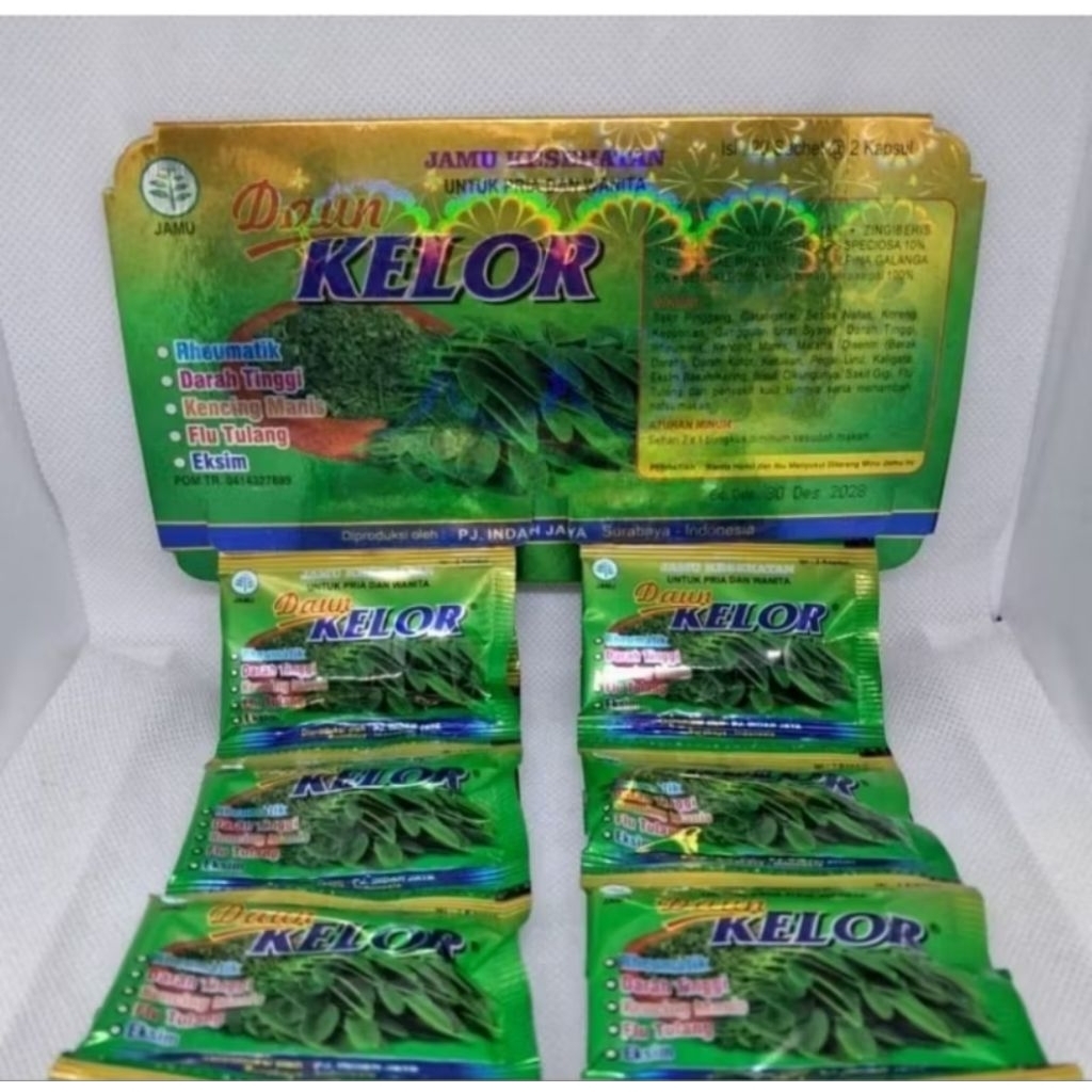 Daun kelor kapsul original