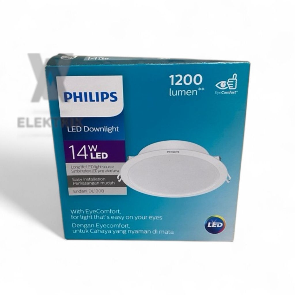 Lampu Downlight LED PHILIPS Eridani 23w Lampu Downlet Donlet Berkualitas Bergaransi