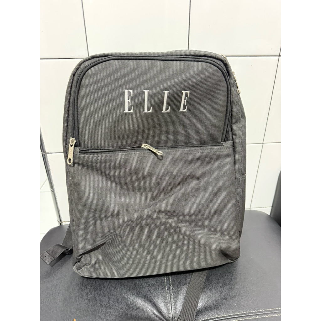 PRELOVED- tas ransel laptop ELLE ori