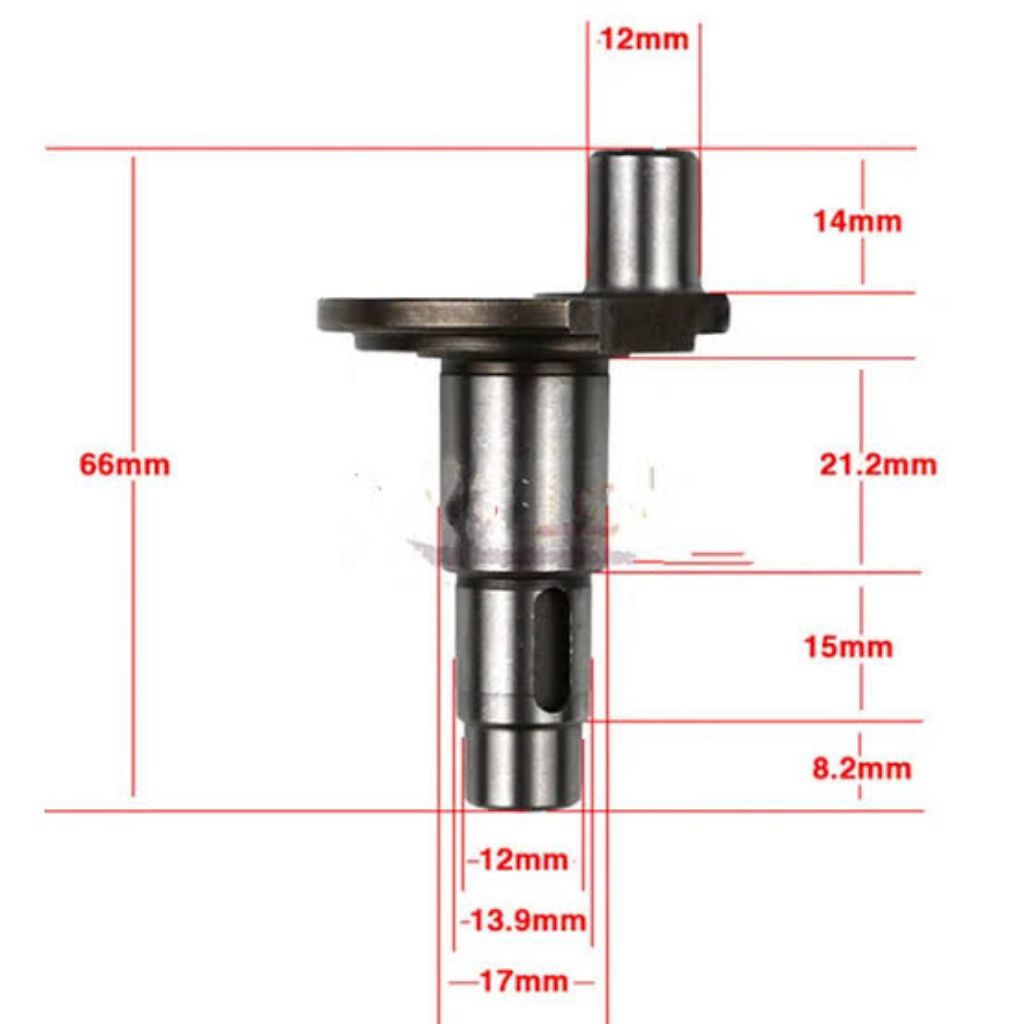 Crankshaft RDH15 RDH 15 RYU As cruck mesin Jack Hammer RYU
