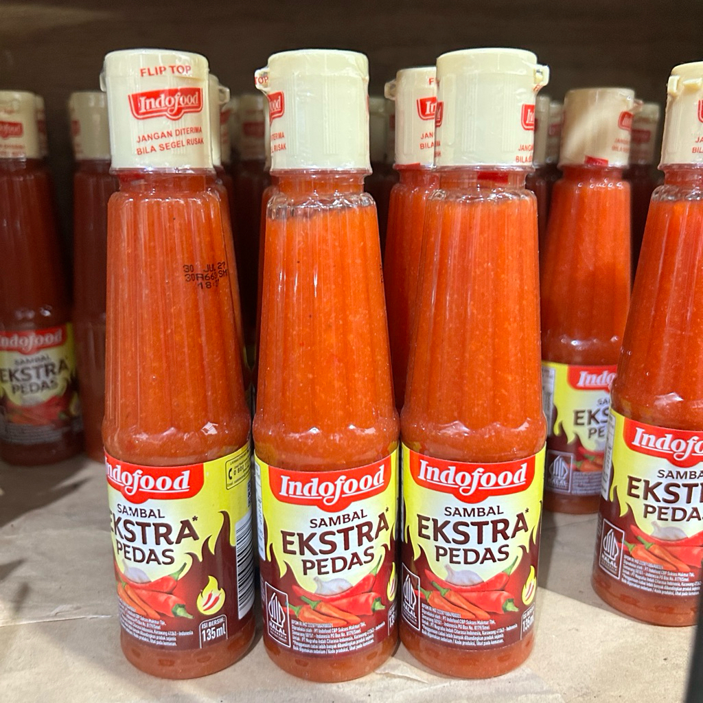 Saus sambal indofood botol 135ml