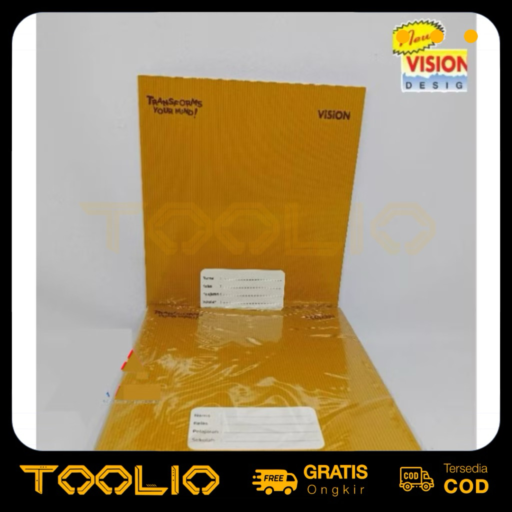 Buku Tulis Bigboss Kraft VISION 42 Lembar B5 (1 pack isi 6 pcs)