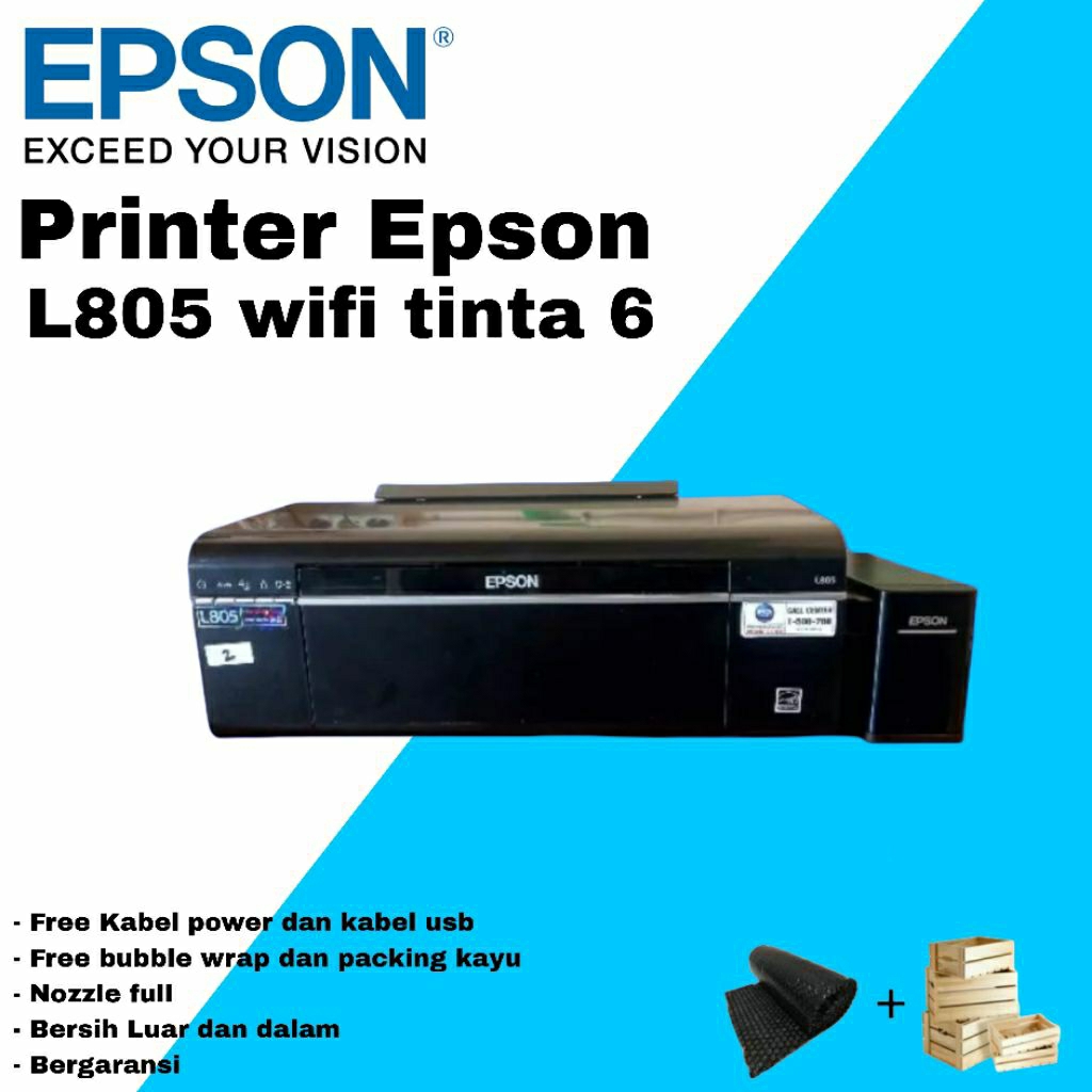 PRINTER EPSON L805 Wifi (6 Tinta)