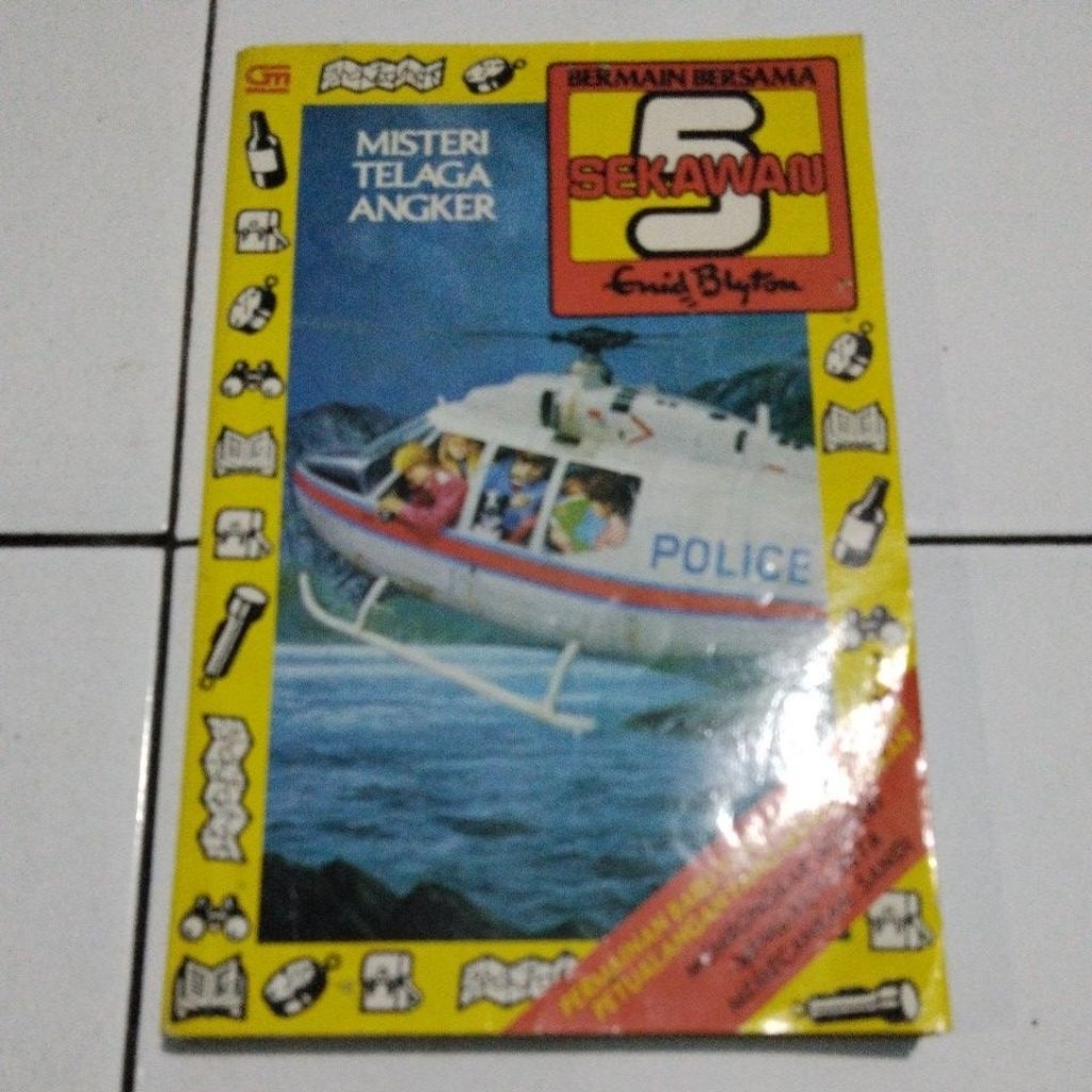 BERMAIN BERSAMA MISTERI TELAGA ANGKER OLEH ENIB BLYTON