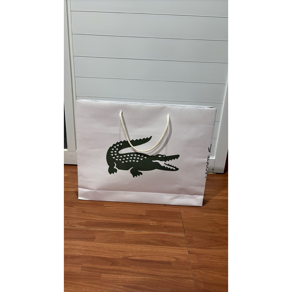 paper bag/paperbag/tas kertas Lacoste ori
