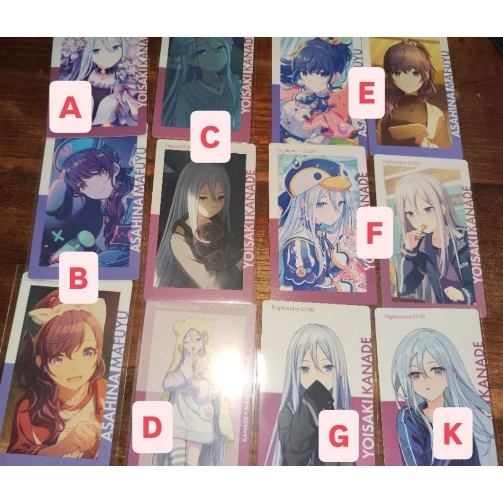 Project Sekai Colorful Stage Niigo ePick Yoisaki Kanade & Asahina Mafuyu