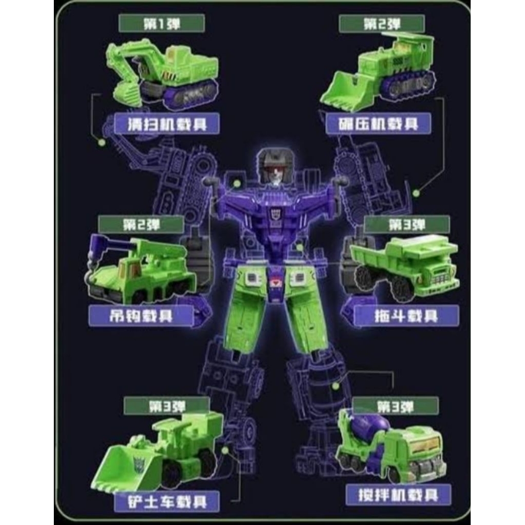 Blokees Part-Part Devastator OFC