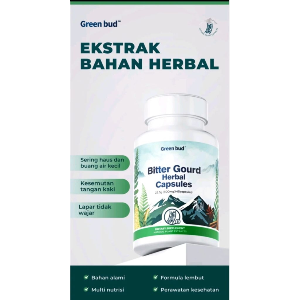Green Bud Bitter Gourd - Herbal untuk Gaya Hidup Sehat & Seimbang