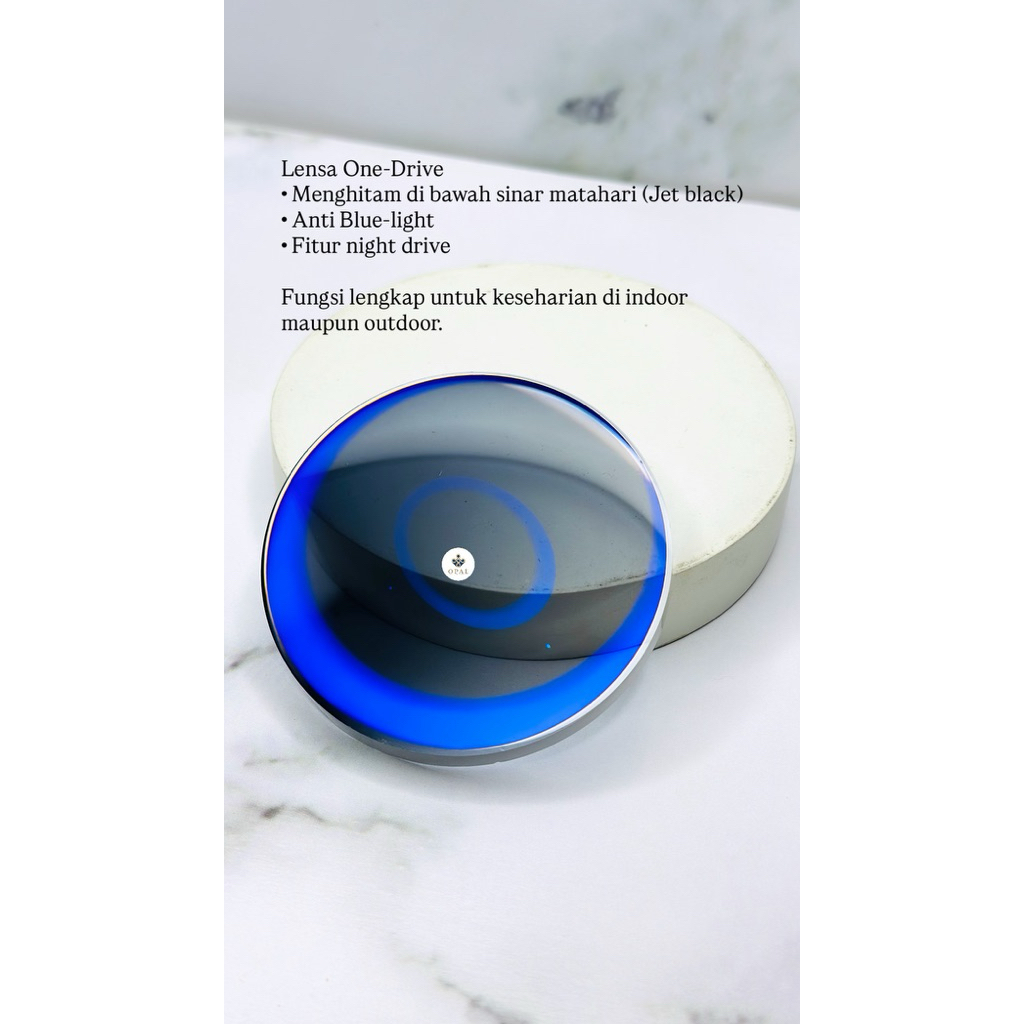 OPAL X DOMAS - Lensa Bluechromic One-Drive | Drive Lens | Minus / Plus / Cylindris Premium