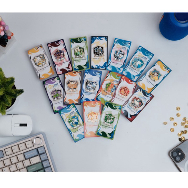 Enamel Pin Universitas Indoneia | Enamel Pin UI | Merchandise UI [READY STOCK]