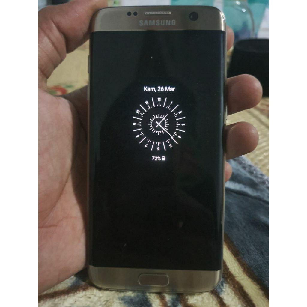 LCD SAMSUNG S7 EDGE MINUS TOMPEL