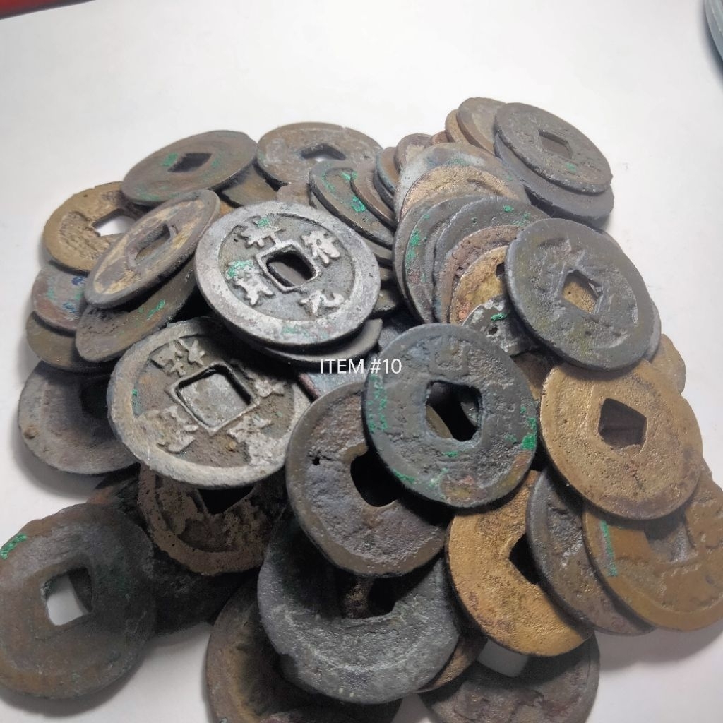 Koin Gobog China Kuno Dinasti Tang/Song - Kondisi Temuan (Junk/Rough Condition)