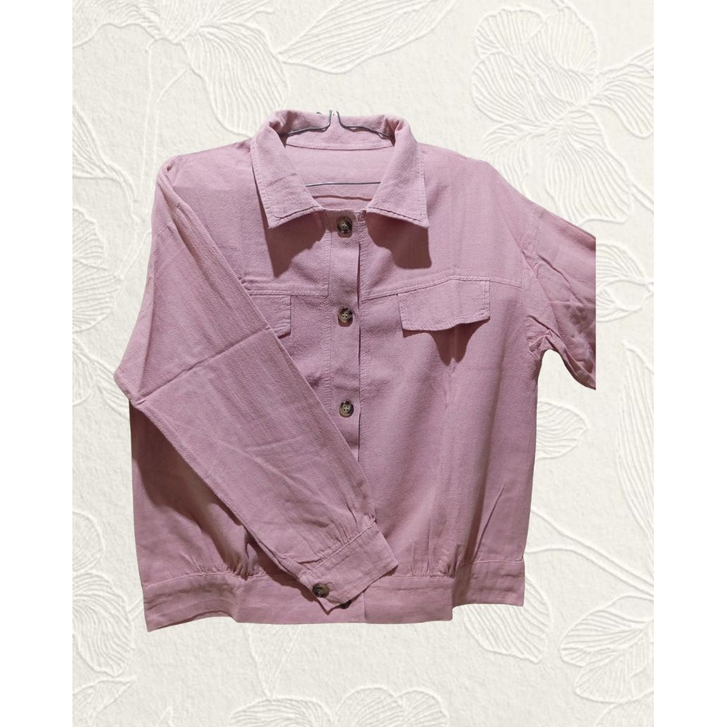 KEMEJA PINK (PRELOVED)