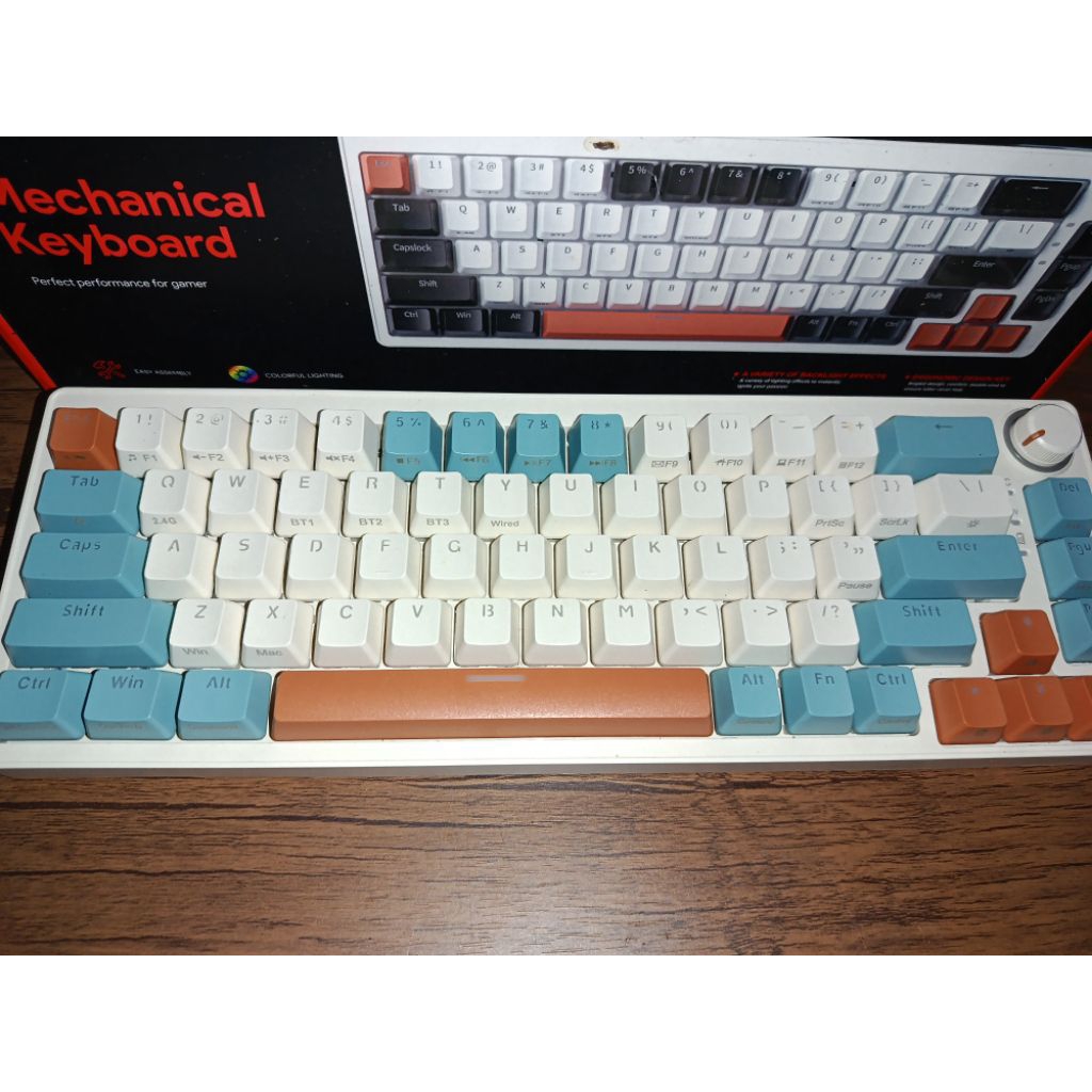 (BACA DESKRIPSI) Preloved Keyboard Zifriend Mechanical 3 modes / Second Zifriend Keyboard Mechanical