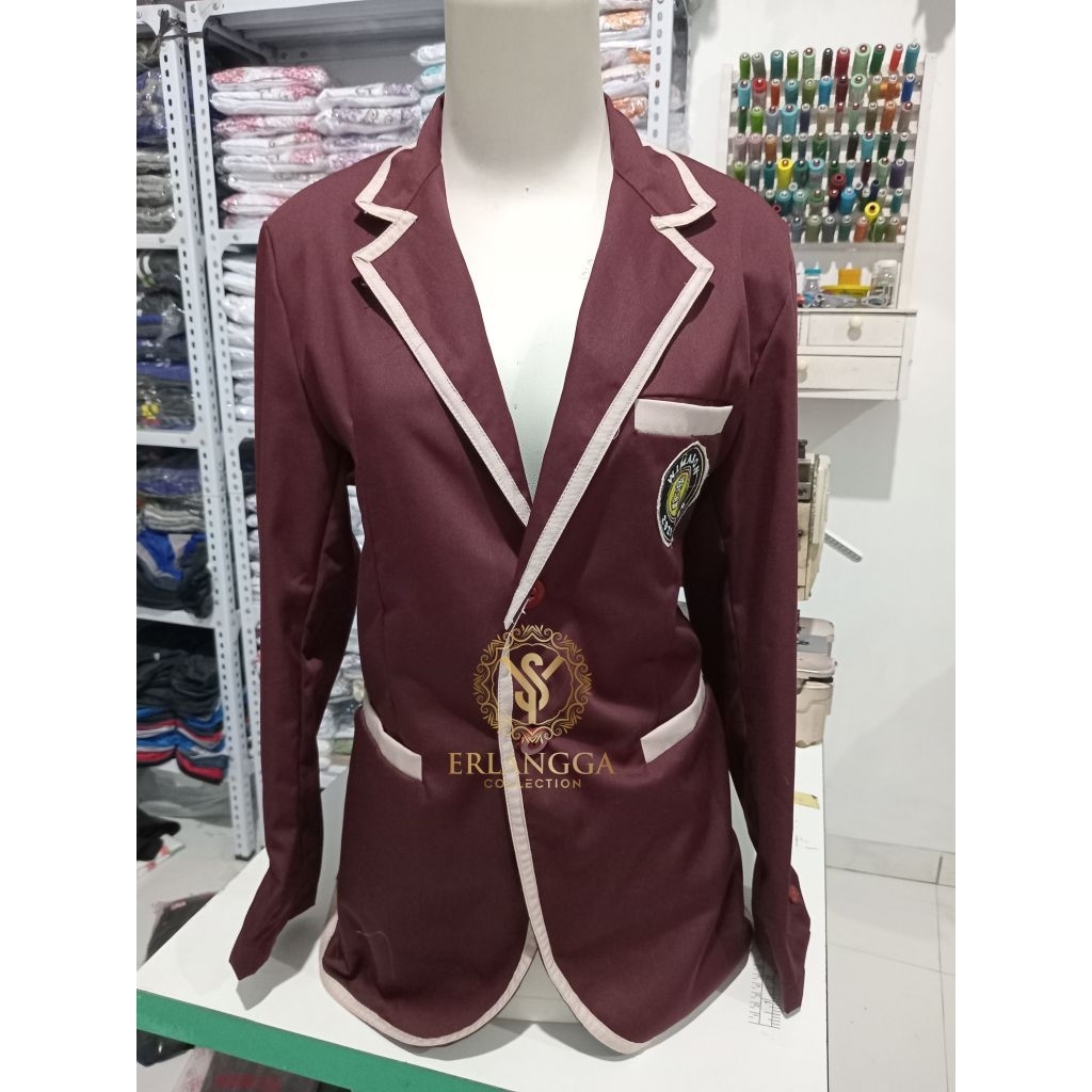 Almamater Custom Bordir Sekolah SD SMP SMA