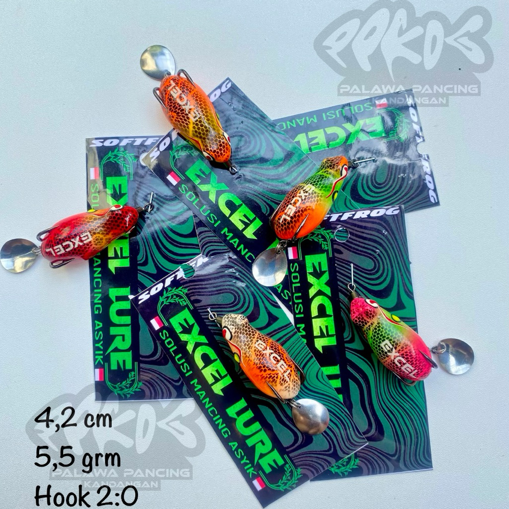 Excel Lure 4.2cm Umpan Casting Gabus toman