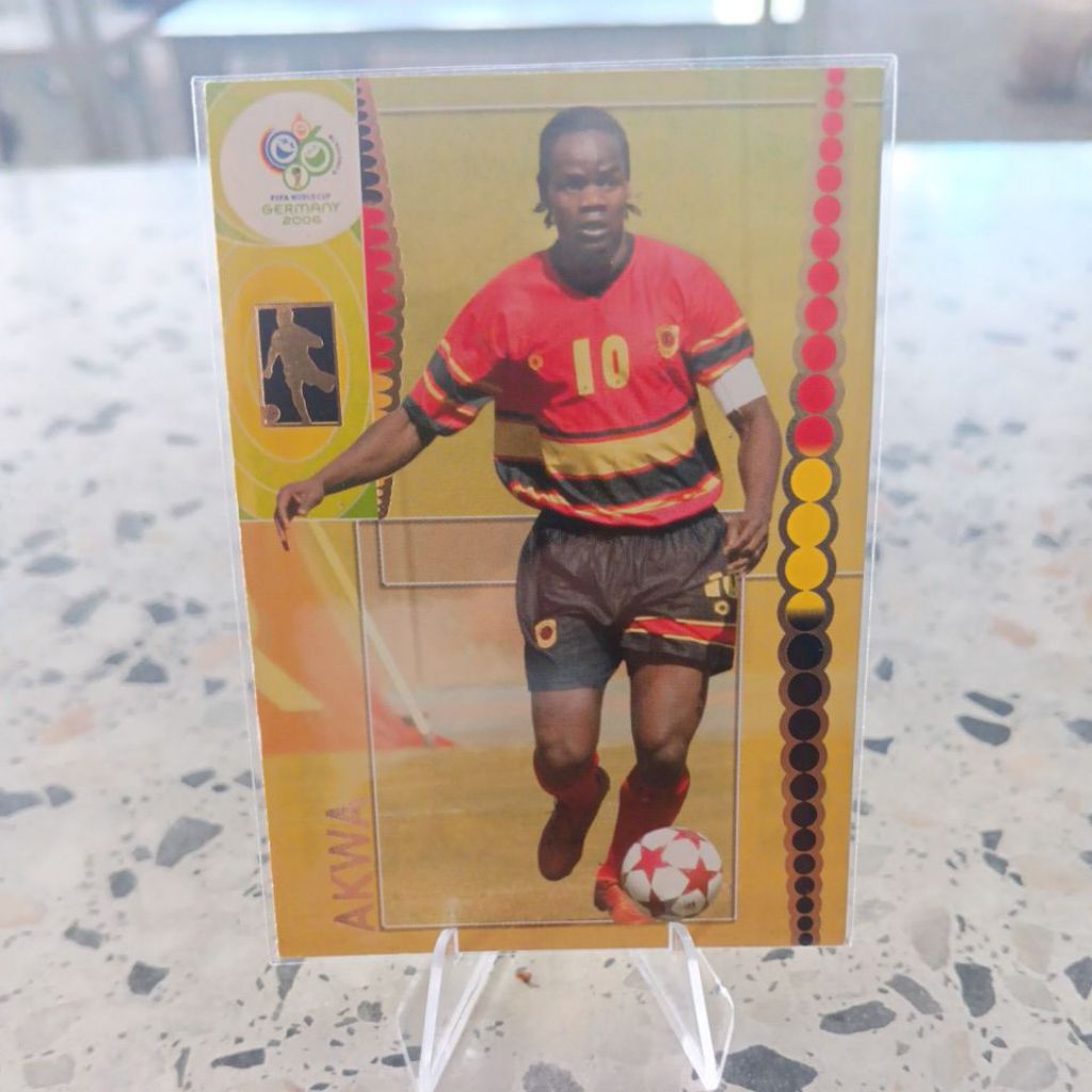 kartu bola panini world cup 2006 Angola