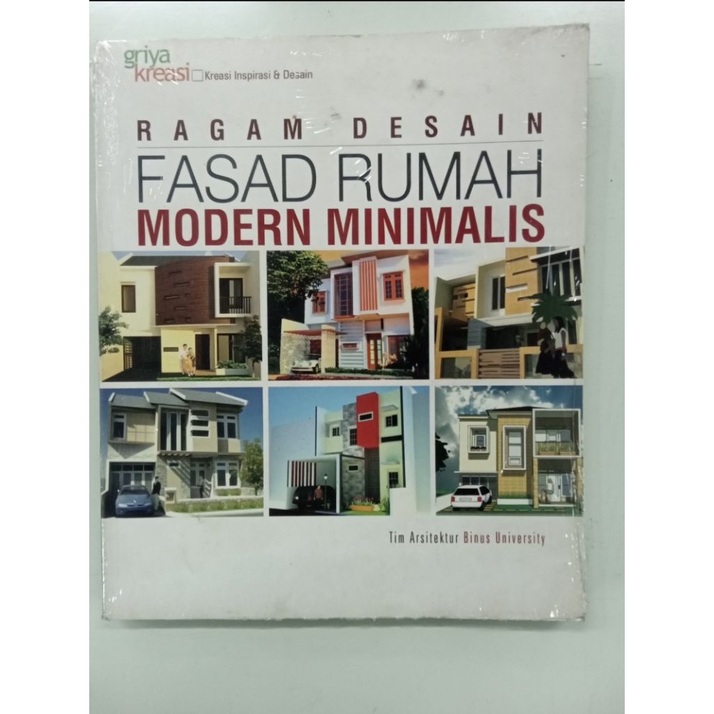 Buku Perumahan / Desain Rumah : Ragam Desain Fasad Rumah Modern Minimalis