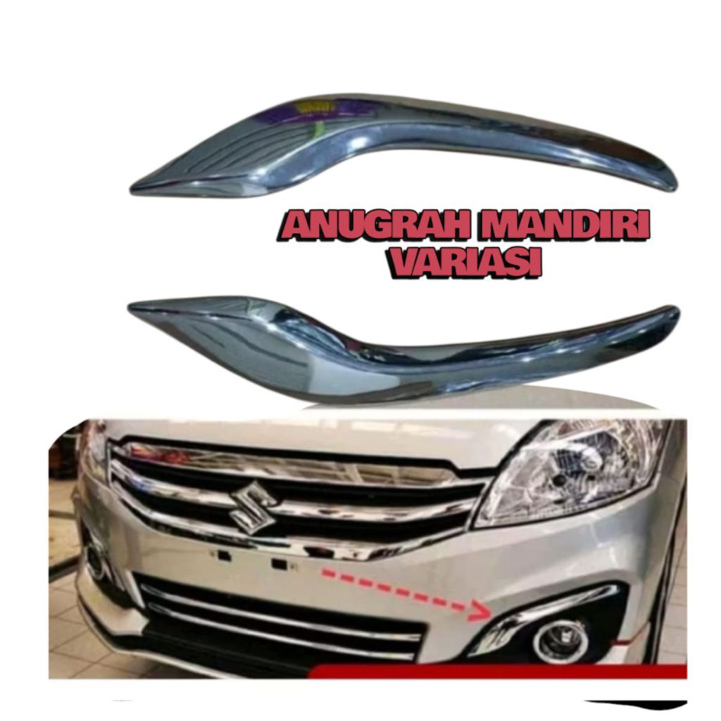 COVER ALIS FOGLAMP ERTIGA 2016 CHROME