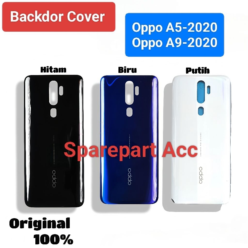 Backdor Cover Casing Tutup Belakang Oppo A5 2020 Oppo A9 2020 Original 100%