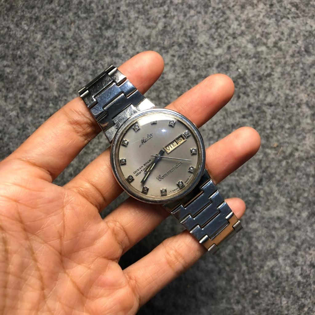 Jam tangan second mido commander original