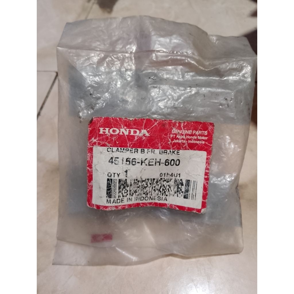 CLAMPER B, BRAKE HOSE MegaPro Primus Klem Selang Rem Depan Motor Mega Pro karbu Primus