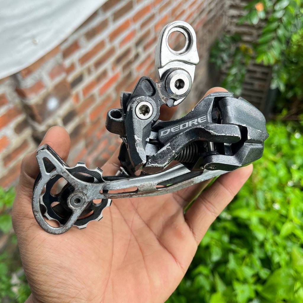RD rear derrailleur shimano deore japan long shifting operan belakang sepeda 10 speed loncer alloy