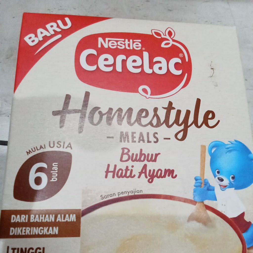 CERELAC 120gr - Bubur Hati Ayam - Homestyle