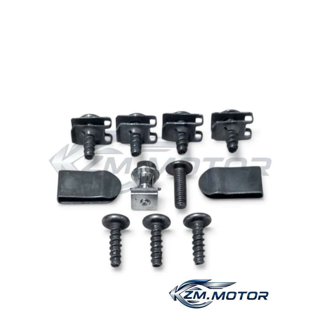 Baut Full Set Cover Bodi Motor Body Batok Depan Suzuki Spin 125 Karbu Karburator Lama