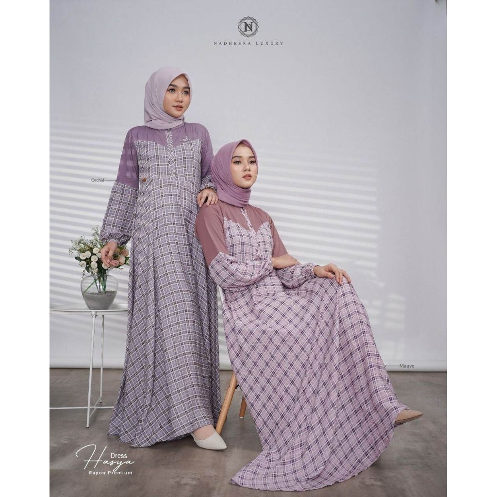 Nadheera Luxury Hasya Dress Rayon Premium