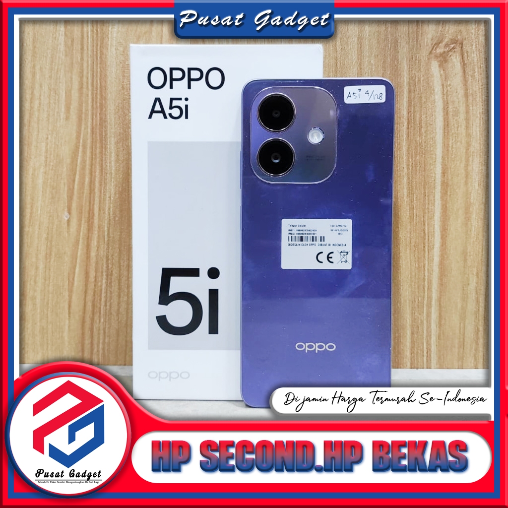 Oppo A5i Ram 4/64GB | Ram 4/128GB Second Mobile Style Store