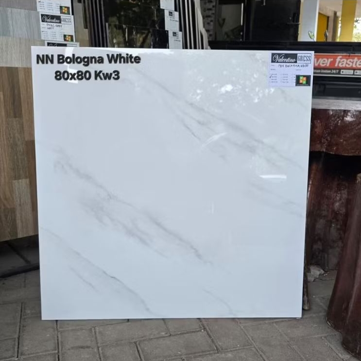 Granit 80x80 Bologna White Glossy