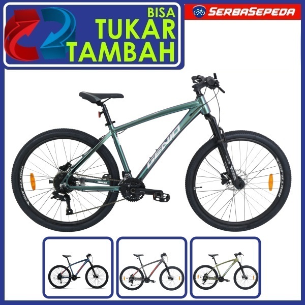 Genio M-545 Sepeda Gunung MTB 27.5 Inci Frame Alloy Rem Hydraulic