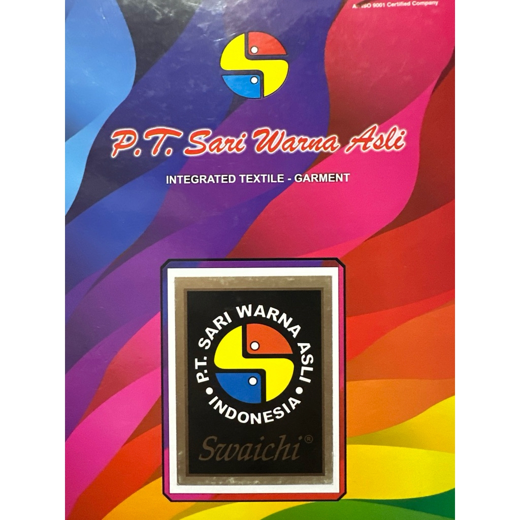 (1 Roll) Kain Oxford Swaichi L115 (Oxford Sari Warna)