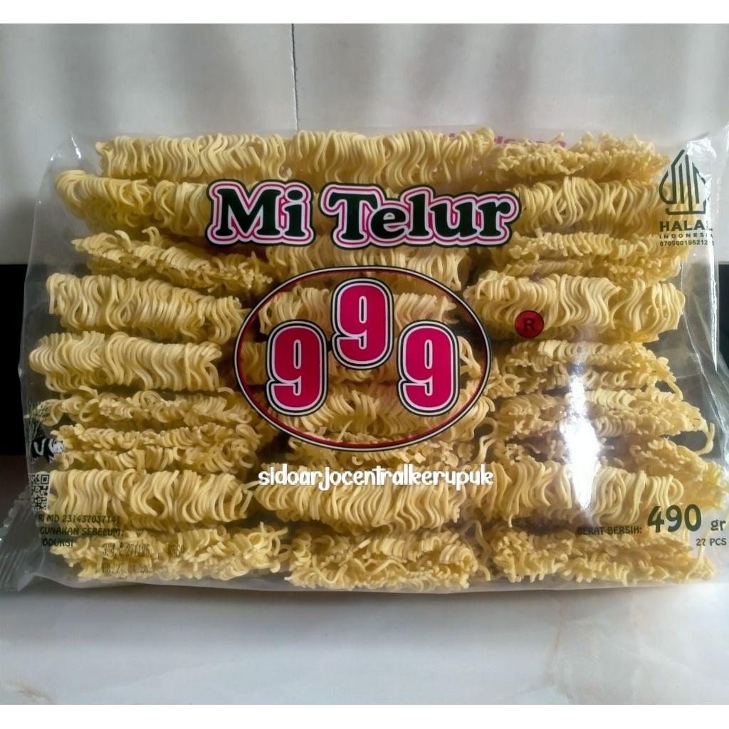 MIE TELUR 999 - 490gr isi 27pc