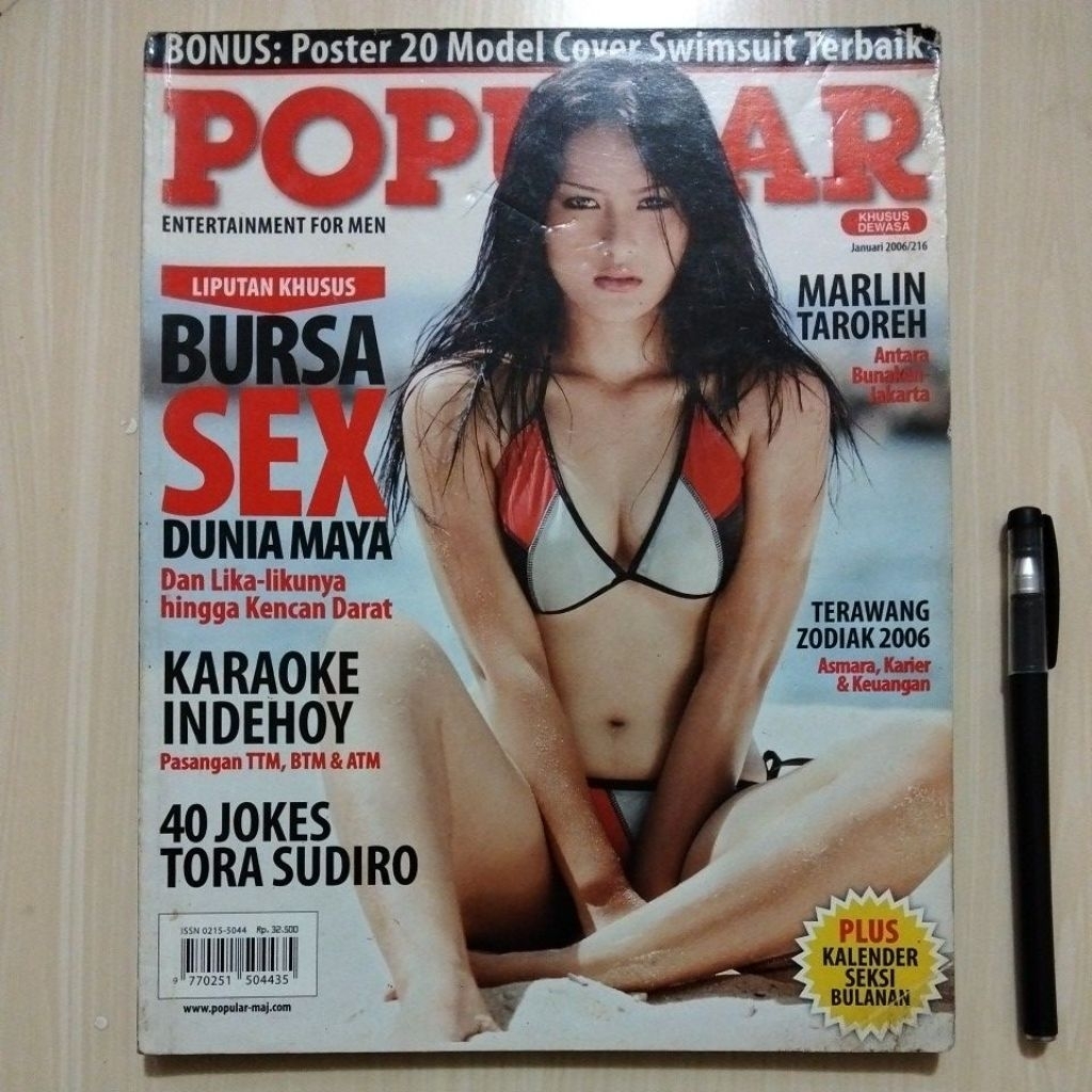 MAJALAH POPULAR - JANUARI 2006 - PLUS POSTER BESAR - Majalah Bekas Murah Original - B14