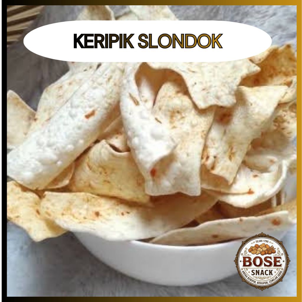 Keripik Slondok Mentah 1 Kg
